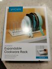 YouCopia StoreMore EXPANDABLE COOKWARE RACK ORGANIZER,WHITE NEW IN BOX