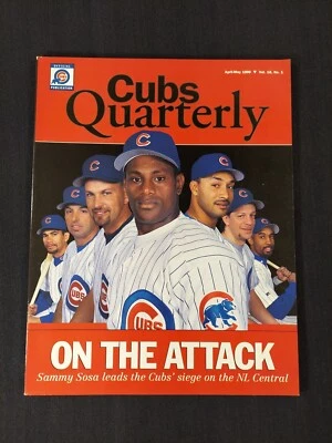 Cubs Quarterly Sammy Sosa April May 1999 Chicago Baseball - Image 1 of 4