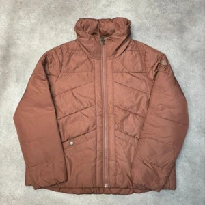 Barbour Cabot Quilted Jacket Womens XL Vintage Full Zip Hunting Coat, Pink - Picture 1 of 10