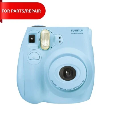 Fuji Instax Mini 7S Instant Film Camera Pastel Blue- FOR PARTS/ REPAIR - Image 1 of 2