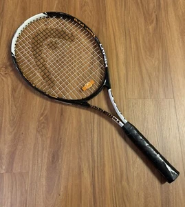 Head Tour Pro Tennis Racket Titanium 4 3/8-3 Orange Black White Shock Absorber - Picture 1 of 8