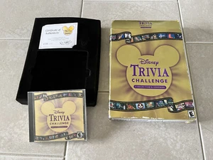 Juego de CD-ROM Disney Trivia Challenge edición de coleccionista RARO FUERA DE IMPRENTA PC - Imagen 1 de 8