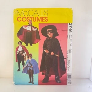 #3746 McCalls Niños Niños Niños y Hombres Disfraces Costura Patrón Talla S-XL - Imagen 1 de 4