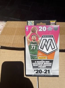 2020-21 Panini Mosaic NBA Basketball Hanger Box 20 Cards New Factory Sealed - Picture 1 of 1