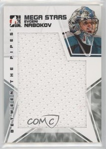 2009-10 ITG Between the Pipes Mega Stars Black /60 Evgeni Nabokov #MS-20