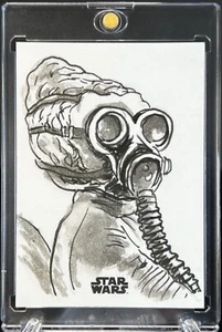 2024 Star Wars Galaxy ~ Authentic Sketch One of One Card by NEIL CAMERA 1/1 - Bild 1 von 4