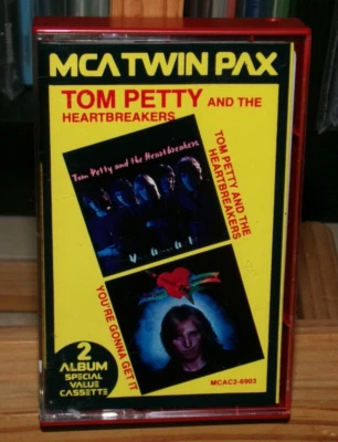 TOM PETTY & THE HEARTBREAKERS MCA TWIN PAX CASSETTE YOU'RE GONNA GET IT I NEED - Image 1 of 4