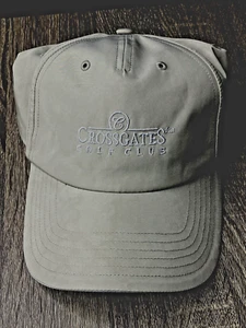 Cross Gates Golf Club Embroidered Cap Ivory Adidas Adjustable Size Fits Most - Picture 1 of 3