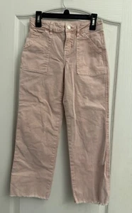 Art Class Girl’s Pink Cargo pants with frayed bottoms Size 7 - Picture 1 of 18
