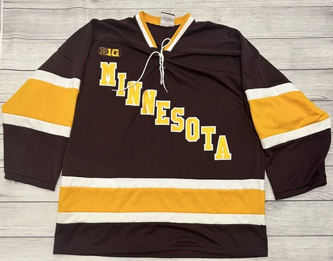 Vintage Men’s XL Minnesota Golden Gophers K1 College Hockey Jersey, Made in USA Cover
