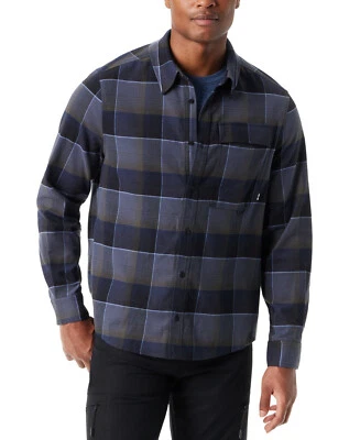 Camisa de flanela elástica xadrez BASS OUTDOOR com botão frontal MSRP $69 - Imagem 1 de 4