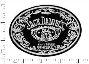 18 Piezas Bordado Hierro en Parches Jack Daniels Whisky 100x71mm AP065jD4 - Imagen 1 de 2