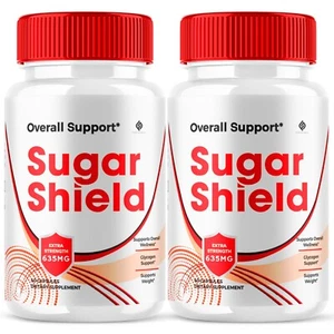 (2 Pack) Sugar Shield Blood Support Supplement SugarShield Pills (120 Capsules) - Picture 1 of 9