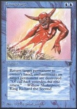 Italian Boomerang ~ Near Mint Legends Foreign MTG Magic UltimateMTG Blue Card