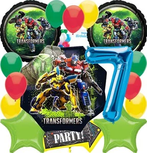 Anagram Foil Balloons For Transformers Rise of the Beast Party Theme Collecti... - Picture 1 of 7