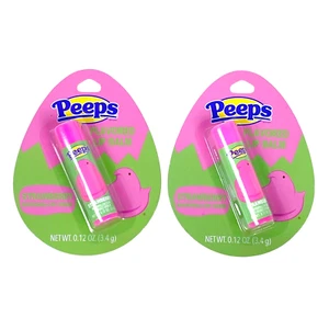 Taste Beauty Peeps Strawberry Marshmallow Creme Flavored Lip Balm 2-pack - Picture 1 of 3