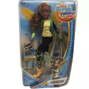 DC Super Hero Girls Bumblebee Action Figure Doll 12" Comics Student ID Card Bee - Picture 1 of 12