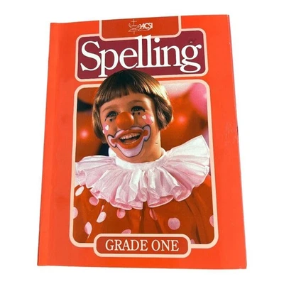 ACSI Spelling Grade 1 One Student Workbook Revised Edition 1994~PB ~ U2 03 - Image 1 of 4