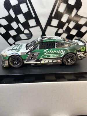 1/24 2022 #6 Brad Keselowski Solomon Plumbing Bristol Dirt Race Ford Mustang - Image 1 of 4