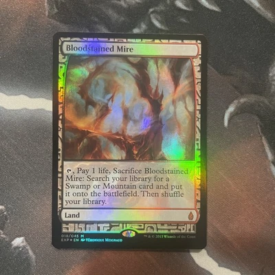 MTG English Bloodstained Mire NM Foil Zendikar Expeditions - Image 1 of 4