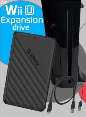 Disco duro externo de 1 TB o 500 GB para unidad de expansión Nintendo Wii U Orico Foto 1 de 4