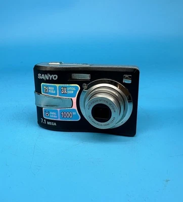 Sanyo VPC-S770EX 7.1MP Digital Camera, Black - Tested - Image 1 of 4