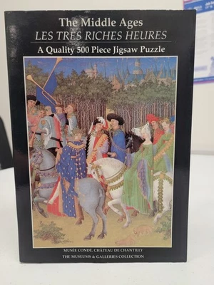 Museum Collections 500 Piece Puzzle Les Tres Riches Chantilly Complete EUC  - Image 1 of 4
