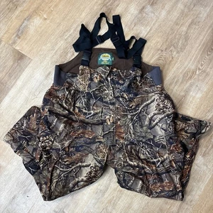Cabela's Dry Plus Seclusion 3D Insulated Camo Bib Overall Heavy Duty Sz 2XL Reg - Picture 1 of 8