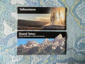 2020 Yellowstone and Grand Teton National Parks Guide Maps - Picture 1 of 5
