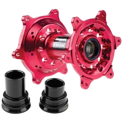 Tusk Impact Motorcycle Hub - Rear Red For Husqvarna TC 125 2014-2016 - Изображение 1 из 2