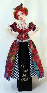 Cloth Art Doll Pattern Santos Doll "All Will Be Well" by Sharon Mitchell - Picture 1 of 3