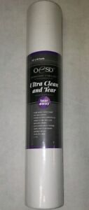 OESD Ultra Clean & Tear, Tear-Away Stabilizer, 15" x 10 yds