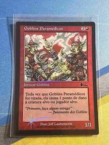 Magic the Gathering MTG Urza's Legacy GOBLIN MEDICS Foil Portuguese - Picture 1 of 1