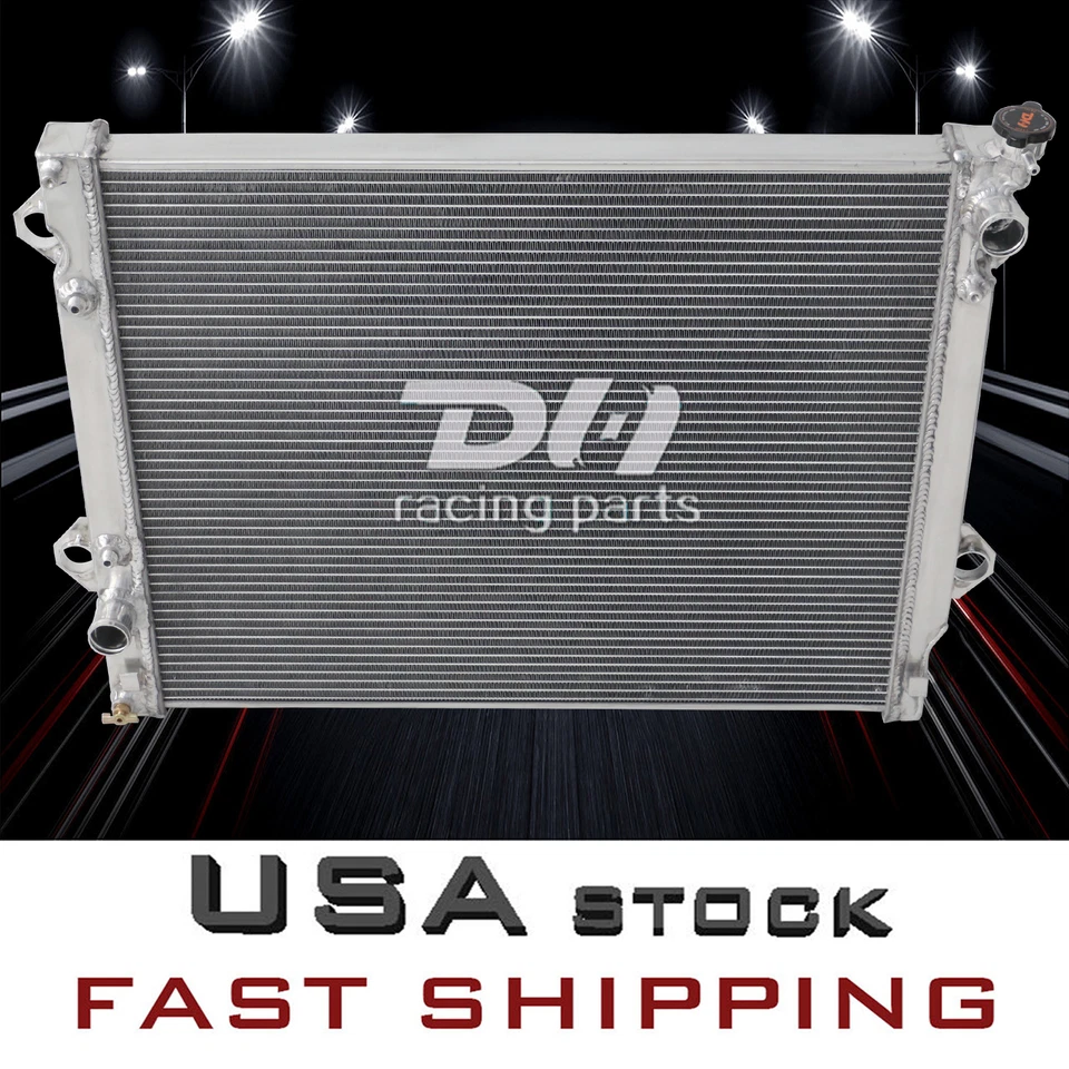 Radiador de aluminio de 3 filas para camioneta Toyota Tacoma 2005-2015 Base Pro 2,7 L l4 / 4,0 L V6 Foto 1 de 4