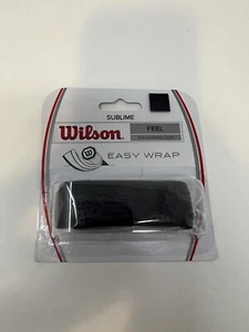 Wilson Sublime Easy Wrap Replacement Grip (Single) - Black - Picture 1 of 5