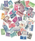 Vintage Packet of 50 different  MINT-NH-OG US Postage Stamps--1940s-50's & 60's