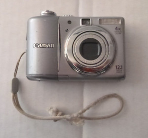 Canon PowerShot A1100 IS 12.1MP Point & Shoot Digital Camera For Parts or Repair