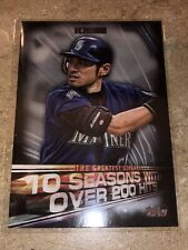 Ichiro Suzuki Insert 2016 Topps The Greatest Streaks #GS04 Baseball Card