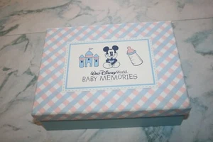 Caja de recuerdos de bebé de Walt Disney World 8x10x3 - Imagen 1 de 2