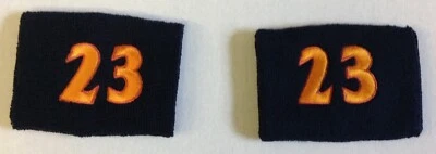 Pulsera NBA Golden State Warrior Jason Richardson #23 2 piezas banda para sudar ¡NUEVA! Foto 1 de 2