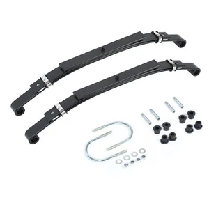 Heavy Duty Rear 3 Leaf Springs W/Bushing Sleeves For Club Car DS Golf Cart 1981+ - Picture 1 of 15