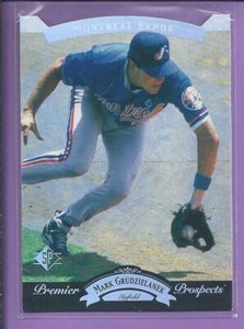 1995 SP premier prospects  Foil MARK GRUDZIELANEK no.7 expos