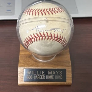 Willie Mays Signed Official National League Rawlings Baseball JSA Authentic - Picture 1 of 3