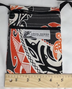 Local Design Shoulder Crossbody Purse Bag Pouch Small Tribal Made In Hawaii USA - Picture 1 of 3