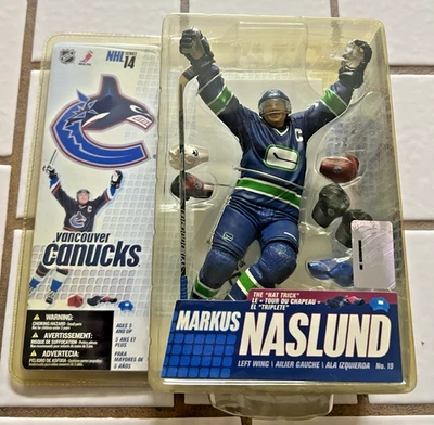 Figura McFarlane NHL Markus Naslund Vancouver Canucks Serie 14 Foto 1 de 4