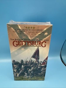 NEW -Gettysburg (VHS, 1994, 2 Tape Set) Tom Berenger, Martin Sheen, Stephen Lang - Imagen 1 de 6