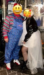 COMPLETE COUPLES SET! Chucky & Bride Of Chucky Costume Tiffany Halloween Set.   - Picture 1 of 1
