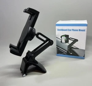 Car Van Truck Tablet Phone Mount Dashboard Mirror Sun Visor Tablet Stand 4-12.9" - Photo 1/17