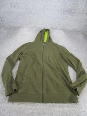 Prana Sweatshirt Womens Medium Green Full Zip Hoodie - Image 1 of 4