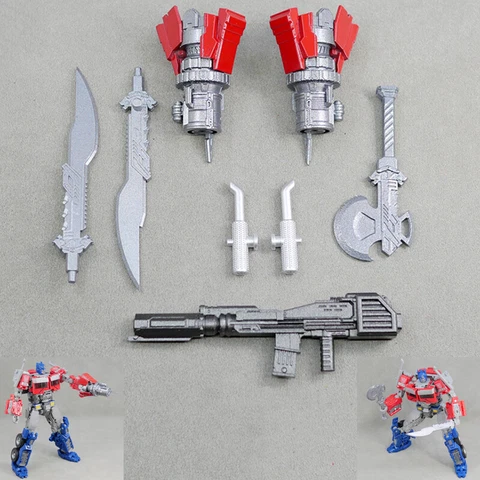 Gun Cannon Knife Weapon Chimney Upgrade Kit For Studio Series BB 102 OP Prime Cover